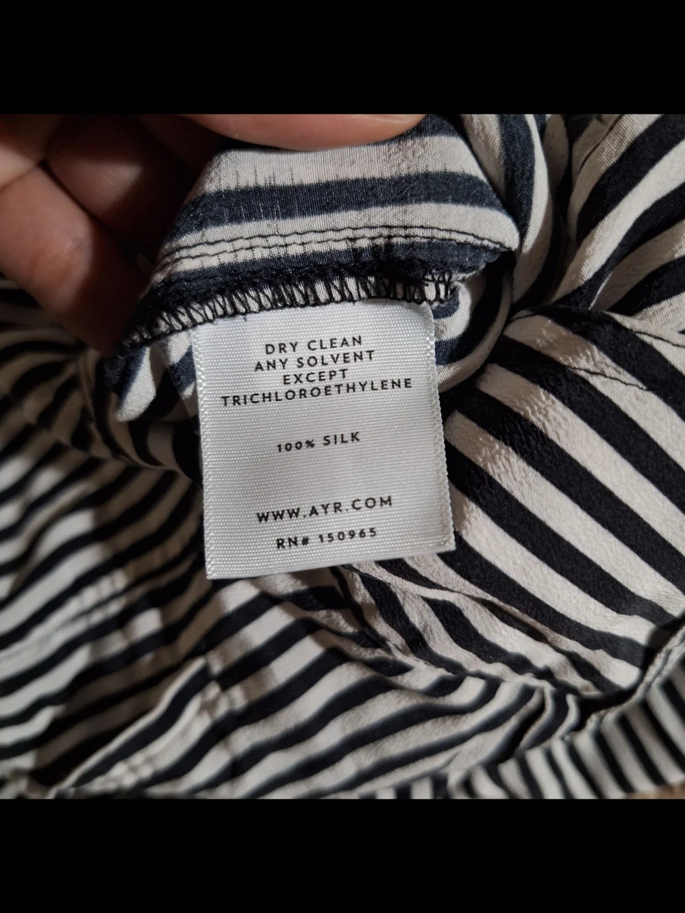 AYR mirage silk